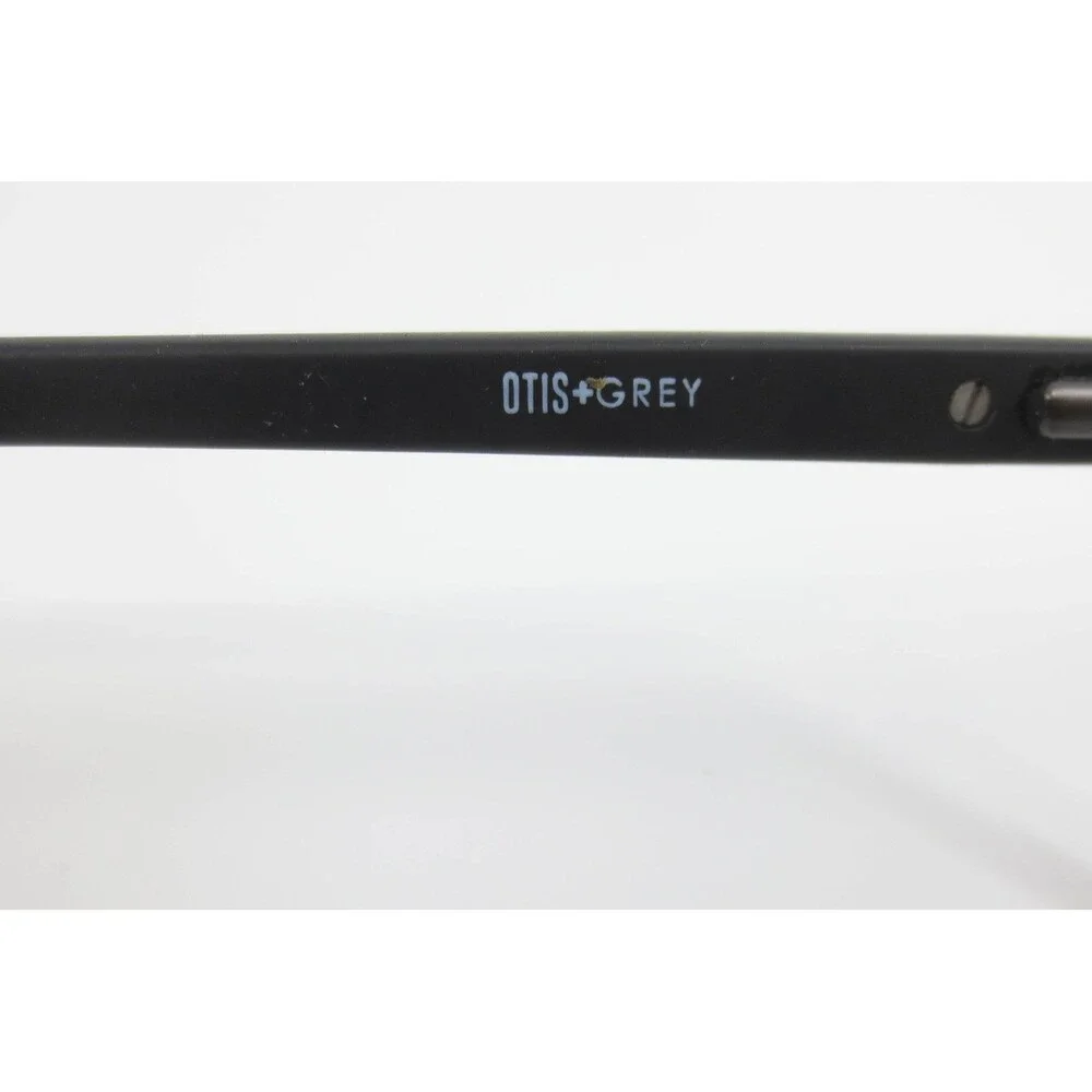 Otis + Grey OG7007 Matte Black Rectangular Eyeglasses Frames 54-16-140